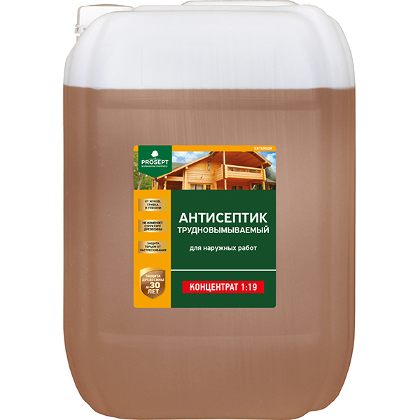 Антисептики и защитные составы PROSEPT EXTERIOR 30 л