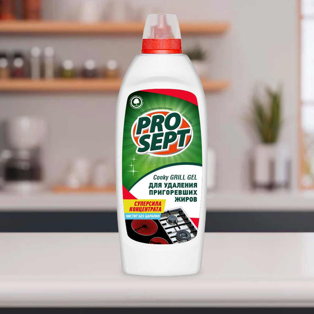 Уборка кухни Cooky Grill Gel 500 мл