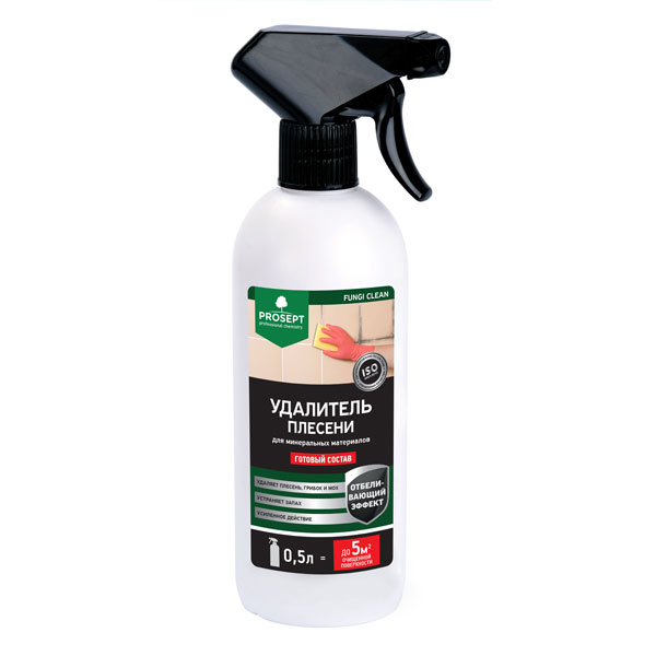 Очистка минеральных поверхностей PROSEPT FUNGI CLEAN 0,5 л