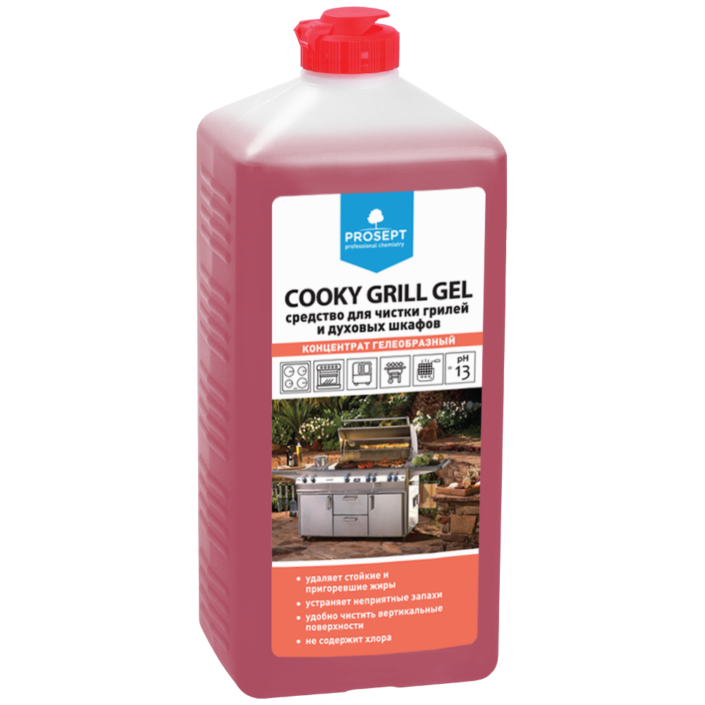 COOKY - уборка кухонных помещений Cooky Grill Gel 1 л
