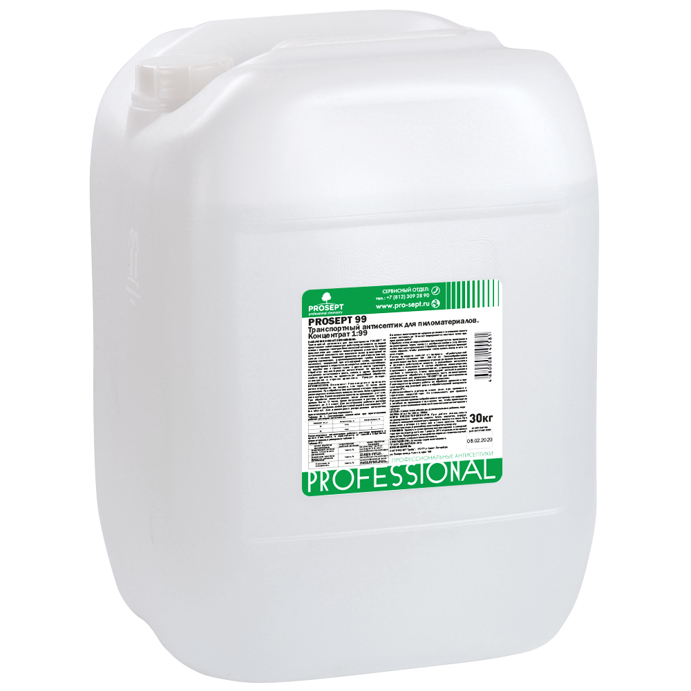Антисептики для древесины - концентрат PROSEPT 99 30 / 200 / 1000 кг