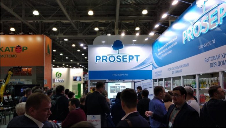 Компания Prosept на выставке CleanExpo Moscow | PULIRE 2018