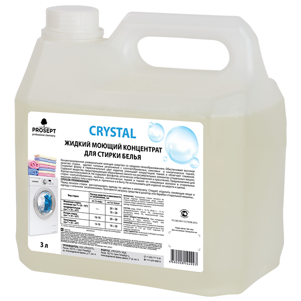 CRYSTAL - средства для стирки  Crystal 3 л