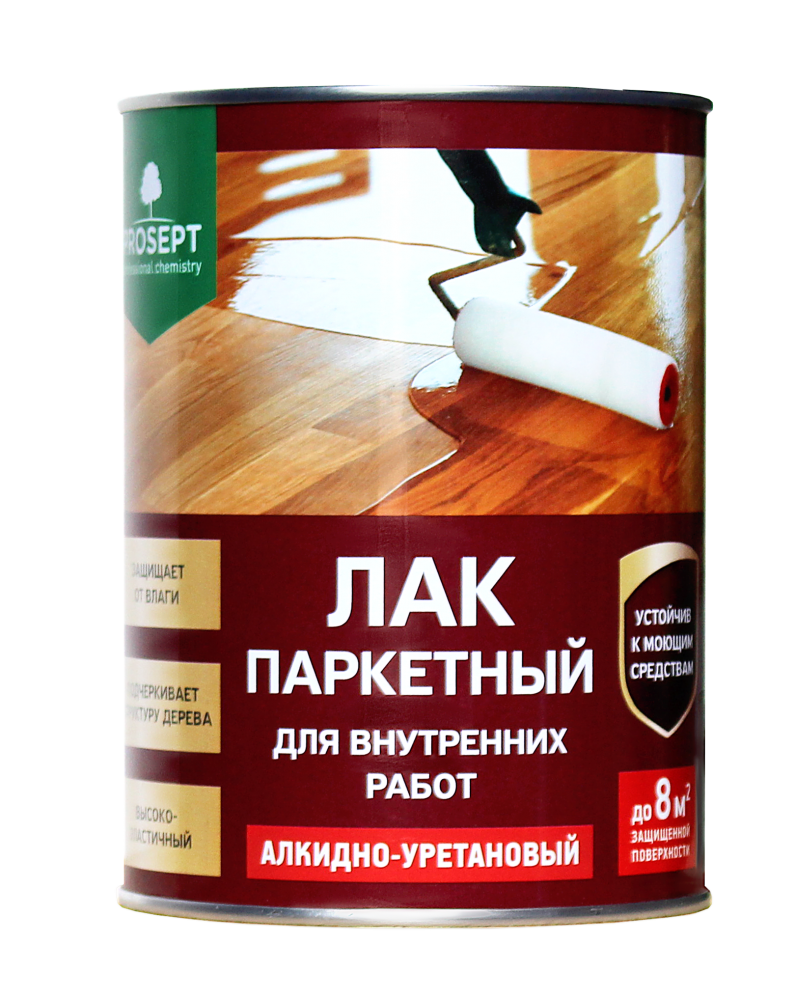 Лаки Лак паркетный, глянцевый, 900 мл
