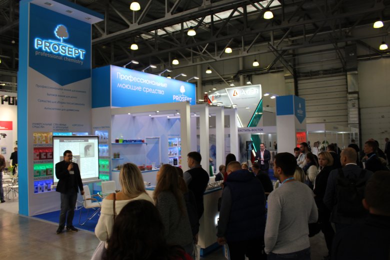 Компания Prosept на выставке CleanExpo Moscow | PULIRE 2019 (фотоотчёт)